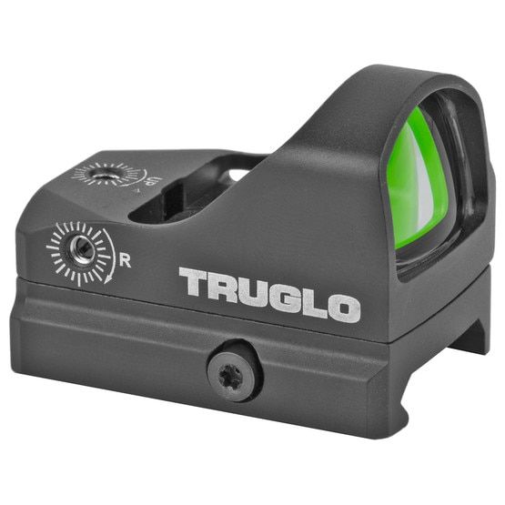 TRUGLO Tru-Tec 23mm 3 MOA Dot Red Dot Sight features a multi-coated lens